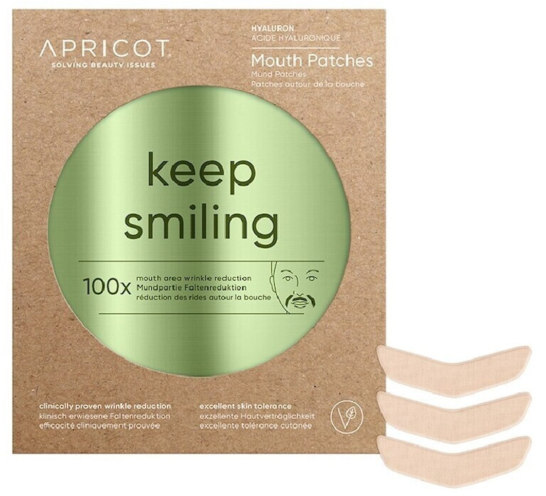 Apricot Keep Smiling Mouth Patches (100pcs.)