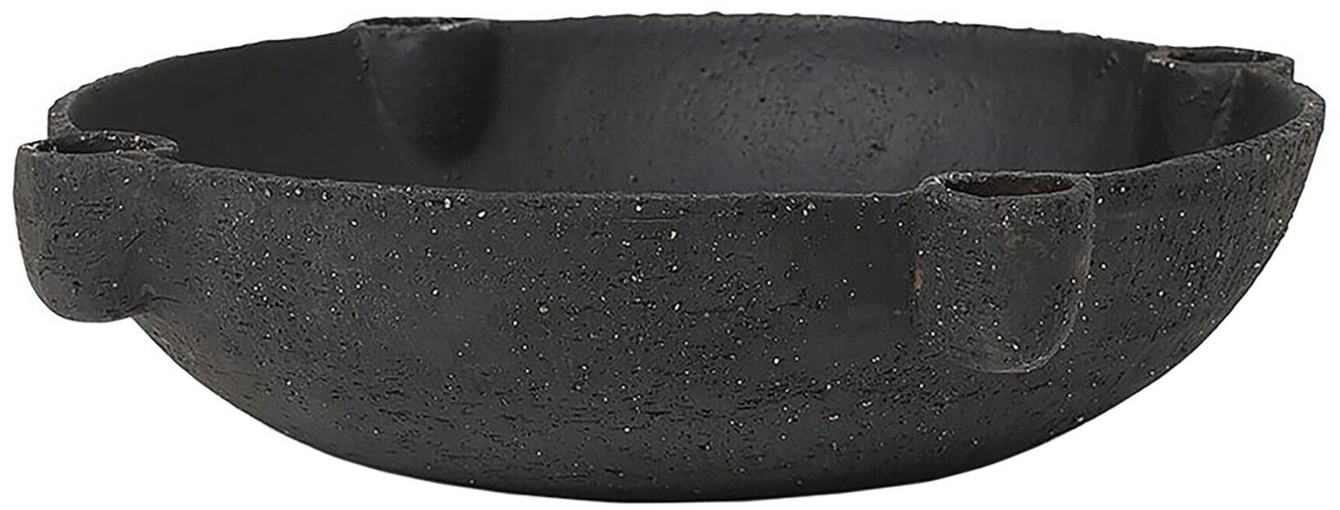 Ferm Living Bowl Candle Holder Large Ø27cm Dark Grey (1104264161)