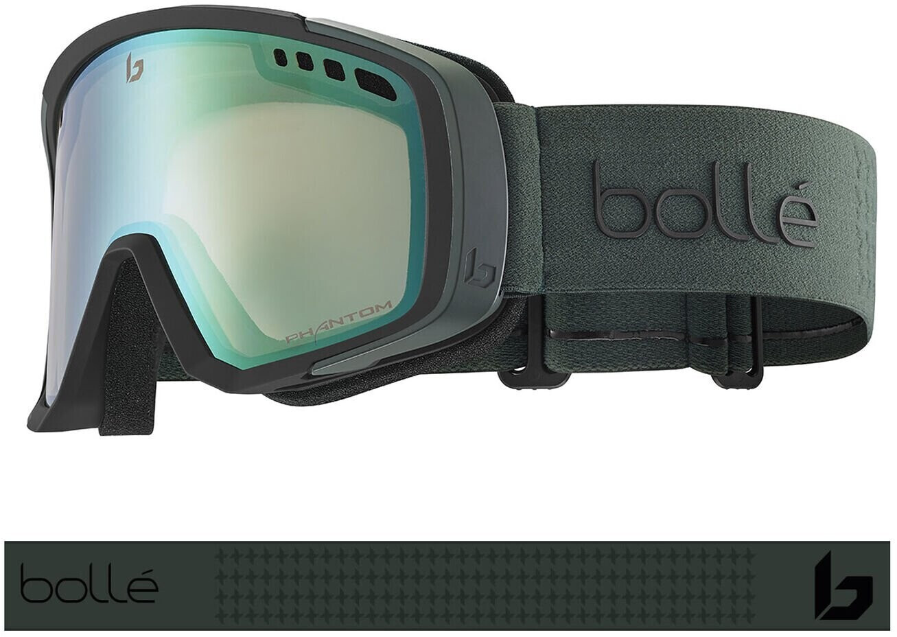 Photos - Ski Goggles Bolle Bollé  Mammoth black forest matte 
