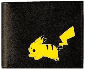 Pokemon Geldbeutel Pikachu 12 x 9 cm schwarz