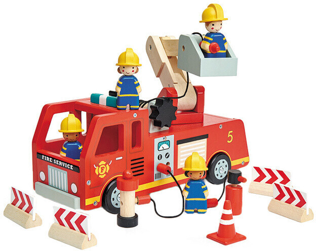 Tender Leaf Toys Fire Engine