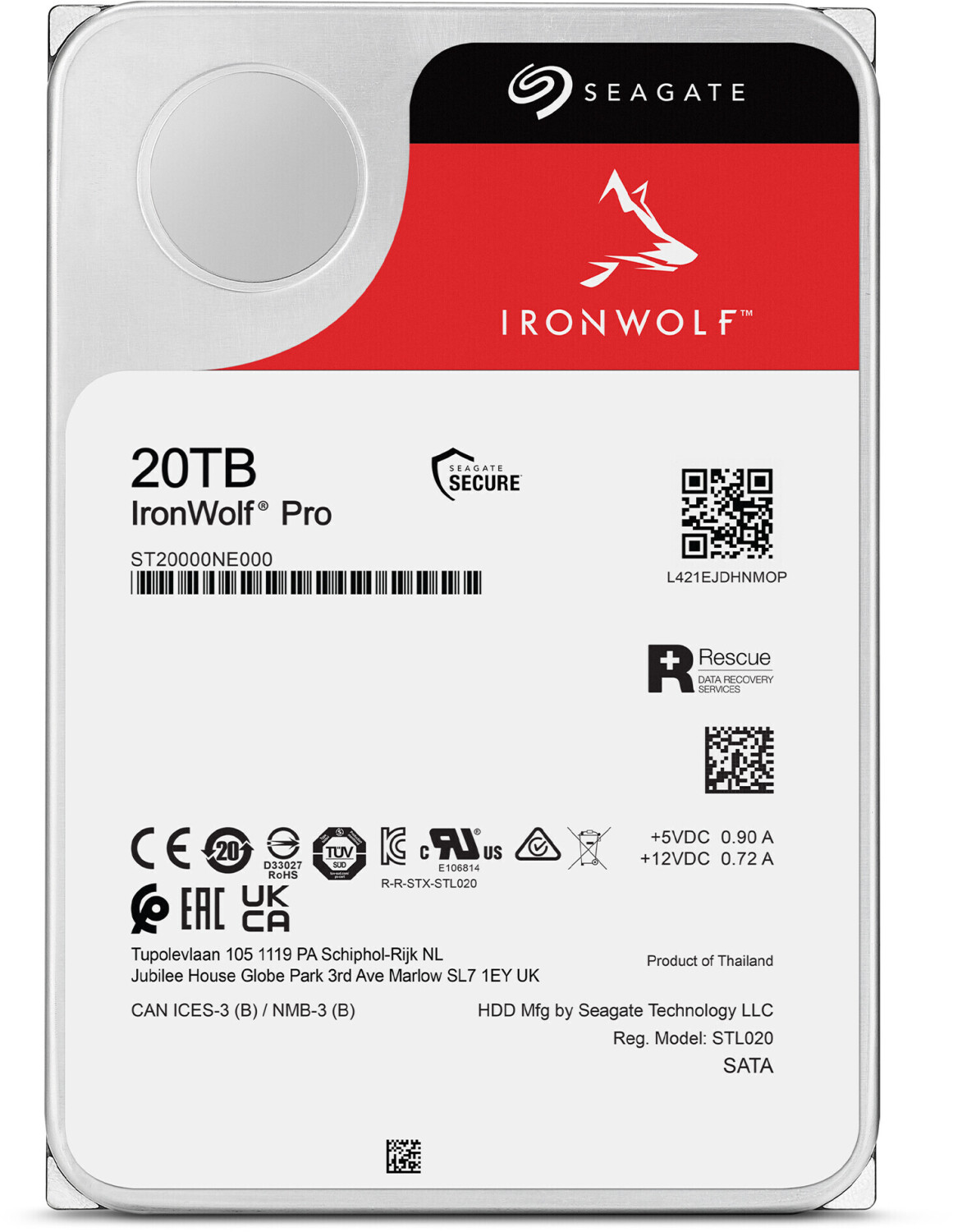Seagate IronWolf Pro ST16000NE000 (ST16000NE000) : achat / vente Disque dur  interne sur