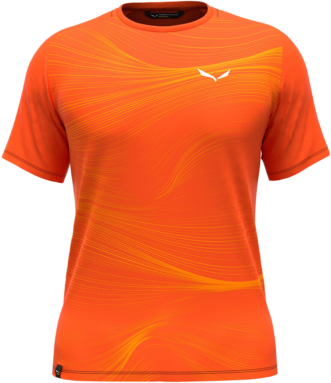 Salewa Seceda Dry'Ton T-Shirt red orange