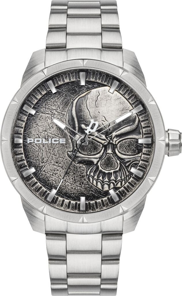 Police Orologio Uomo PL15715JSG.02AM: Cronografo Quarzo In Acciaio Dorato, Vetro Minerale