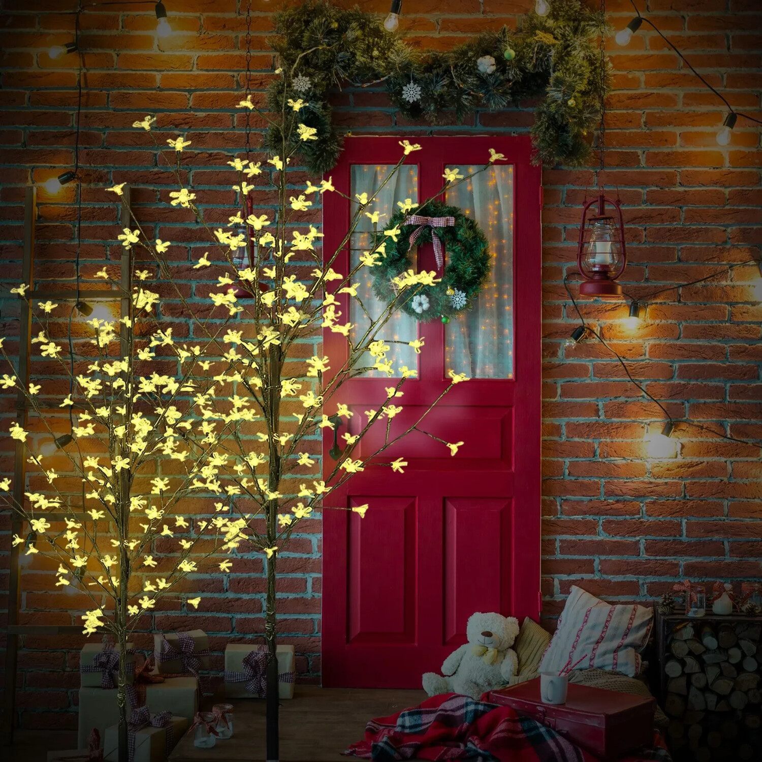 CCLife Technic Kirschblüten LED Baum 150cm ab 25,95 € Preisvergleich