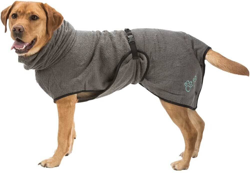 Trixie Peignoir pour chien L 60cm Grey Trixie Peignoir pour chien L 60cm Grey
