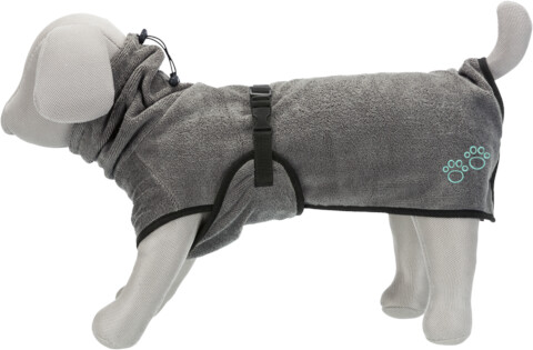 Trixie Peignoir pour chien L 60cm Grey Trixie Peignoir pour chien L 60cm Grey