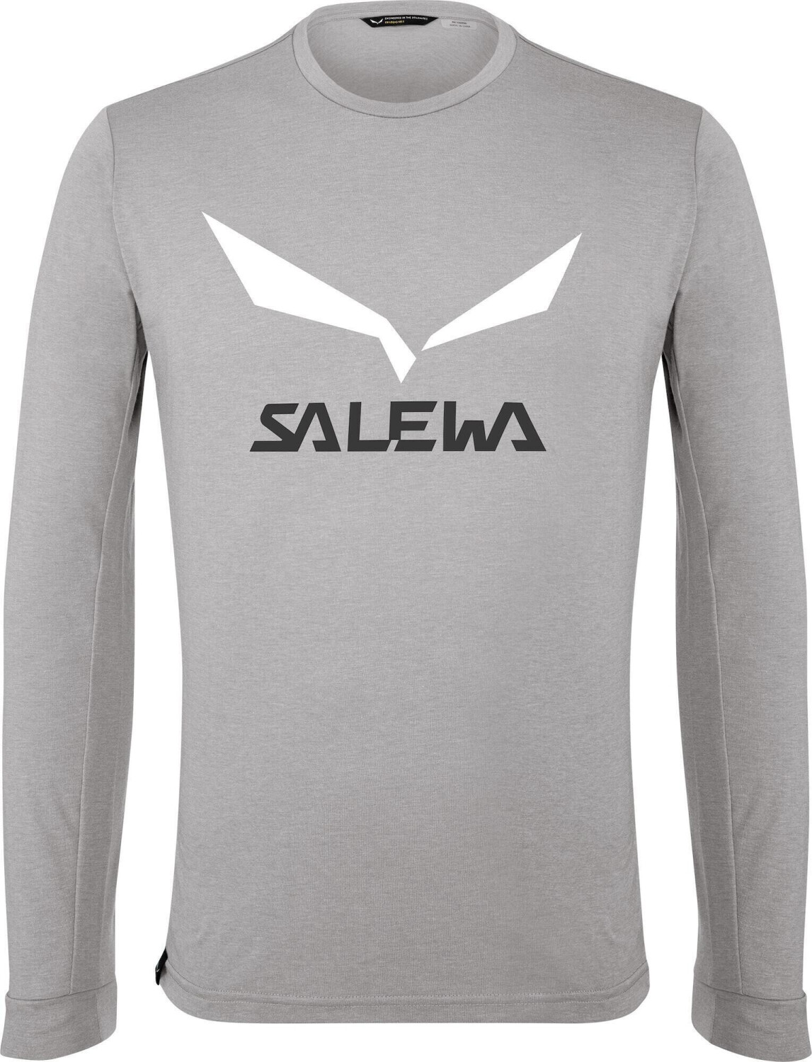 Salewa Solidlogo Dry’Ton T-Shirt heather grey