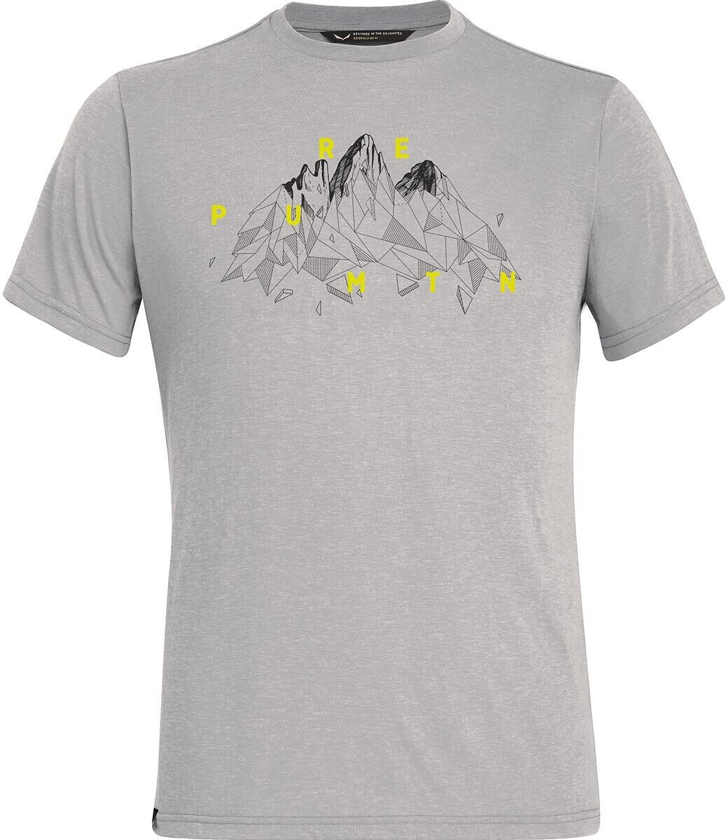 Salewa Illustration Dri-Release T-Shirt heather grey