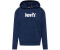 Levi's Relaxed Graphic Graphic Serif Hoodie blau (38479-0081)