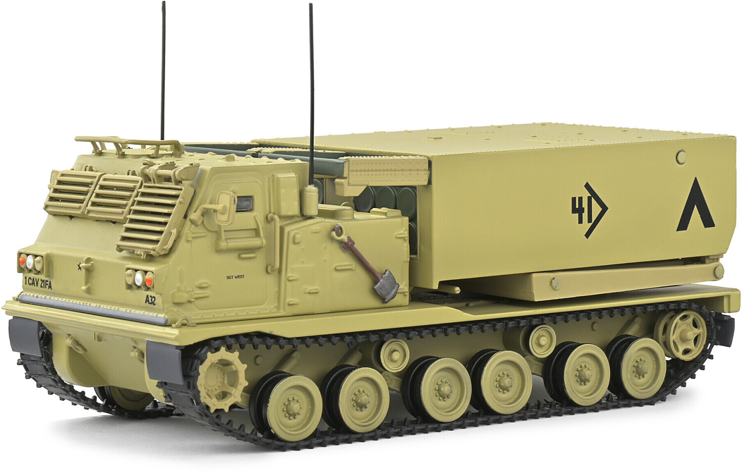 Solido Vought Corporation M270/A1 Rocket Launcher 1st Cavalery Desert Storm 1991 1:48 (S4800603)