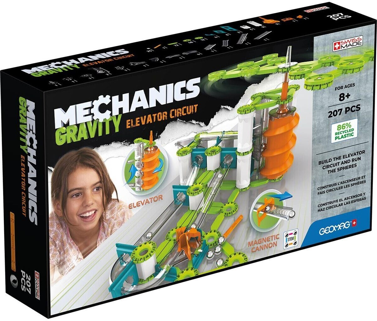 Geomag Mechanics Gravity Elevator Circuit 207 parts