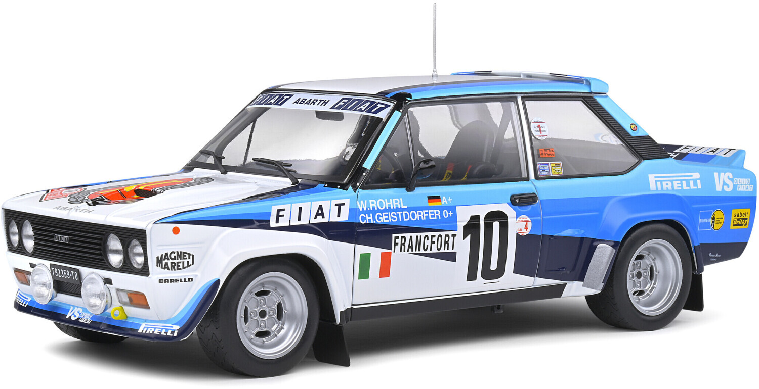 Solido Fiat 131 Abarth Rallye de Monte-Carlo 1980 #10 W.Rohrl 1:18 (S1806001)