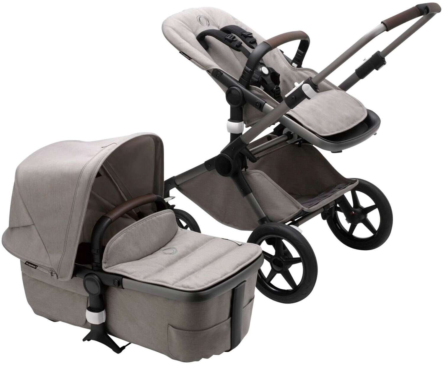 Bugaboo Fox 3 mineral collection graphit/light grey