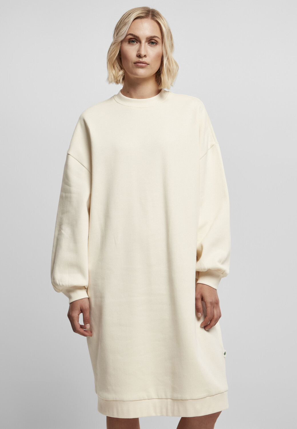 Urban Classics Organic Ladies ab Crewneck Midi bei (TB4752-02903-0037) 35,09 whitesand Oversized Preisvergleich Dress | €