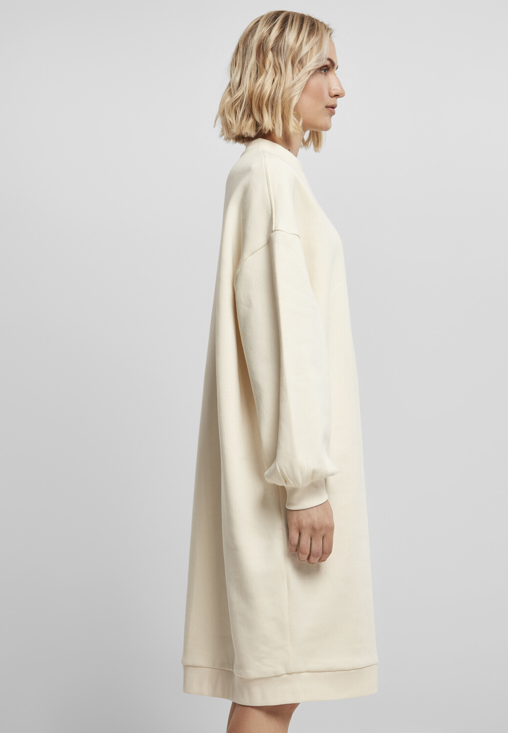 Urban Classics Ladies Organic Oversized Midi Crewneck Dress  (TB4752-02903-0037) whitesand ab 46,00 € | Preisvergleich bei idealo.de