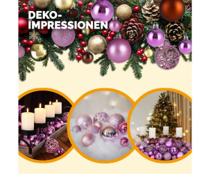 Sziqiqi 20 Stück Acrylkugeln Teilbar Transparent Set 8cm Weihnachtskugeln Weihnachtsdeko Plastik Kugel Saisonal Dekoration Geschenk Weihnachtsbaumschmuck Party, 20 Stück Sziqiqi 20 Stück Acrylkugeln Teilbar Transparent Set 8cm Weihnachtskugeln Weihnachtsdeko Plastik Kugel Saisonal Dekoration Geschenk Weihnachtsbaumschmuck Party, 20 Stück