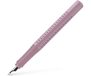 Faber-Castell Füller Grip 2010 – Feder M, Blau-hellblau, Für Rechts- & Linkshänder