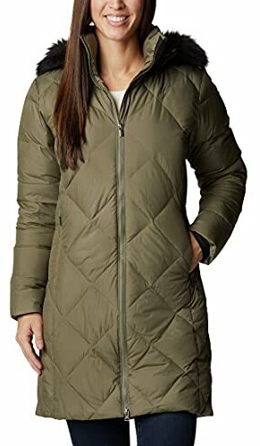 Columbia Icy Heights II Mid Length Down Jacket Women stone green