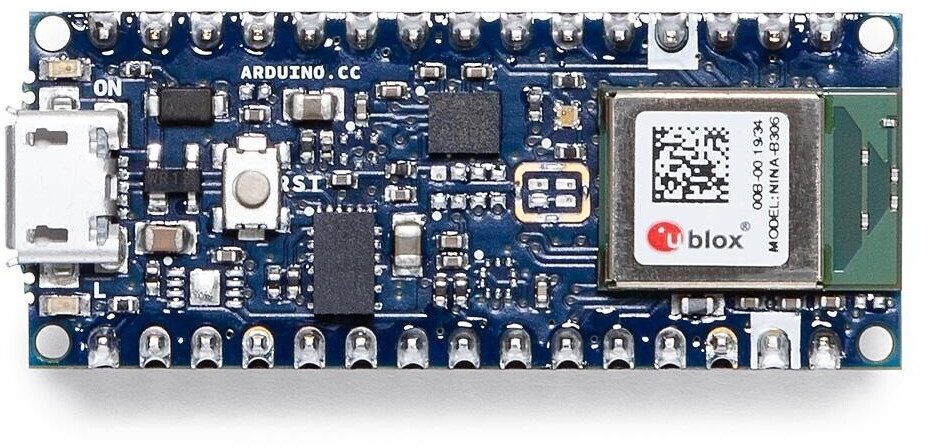 Arduino Nano 33 BLE with headers