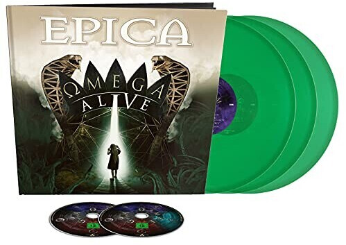 Epica - Omega Alive (Limited Earbook 3LP Green) (Vinyl)