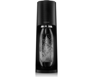SodaStream Gaia Wassersprudler schwarz Vorteilspack mit 3x  PET-Flaschen+Zylinder