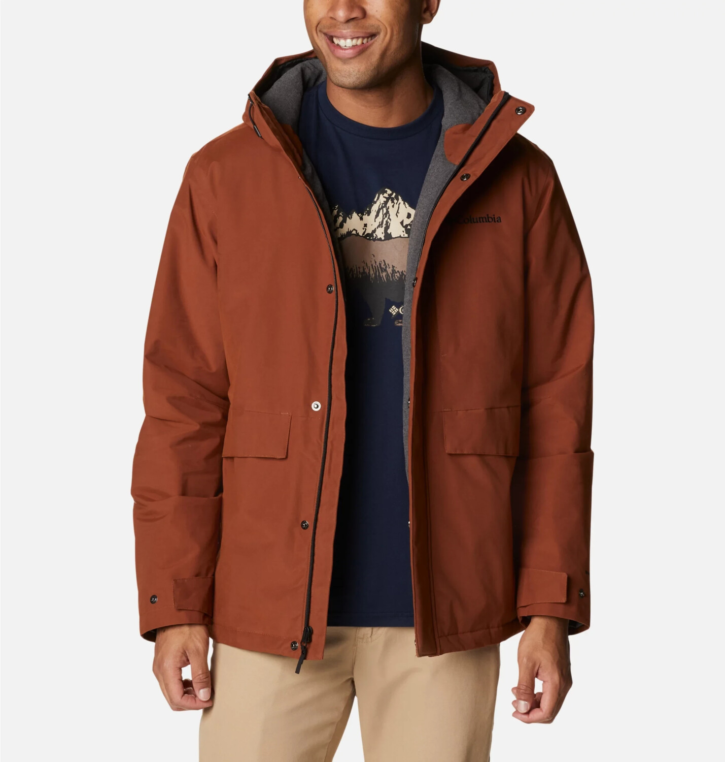Columbia Firwood Jacket (1910683) dark amber