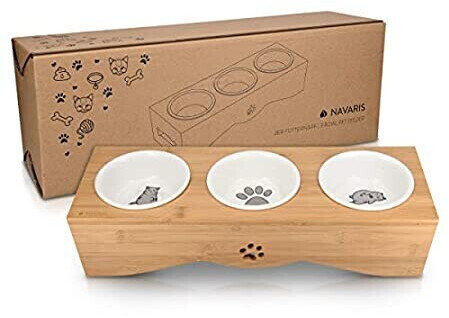 Navaris Gamelle double pour chat Navaris Gamelle double pour chat