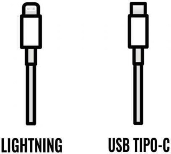 Apple MQGH2ZM/A USB‑C auf Lightning Kabel 2m Weiß, Bild 13