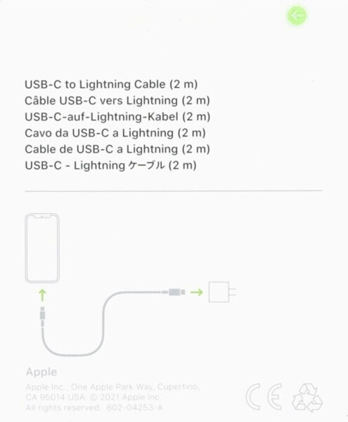 Apple MQGH2ZM/A USB‑C auf Lightning Kabel 2m Weiß, Bild 16