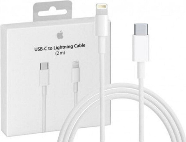 Apple MQGH2ZM/A USB‑C auf Lightning Kabel 2m Weiß, Bild 4