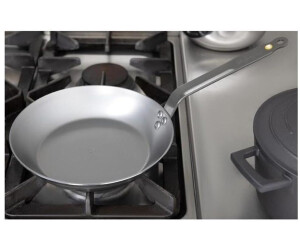 Plat à Rôtir De Buyer Mineral B Tôle D'Acier 21x31 Cm - Fabriqué En France Anti-Adhérence Naturelle