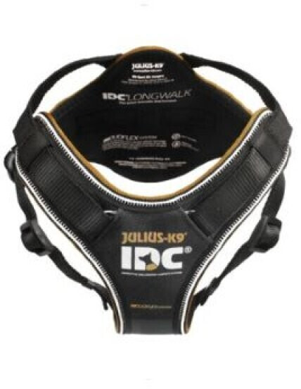 Julius K-9 Idc Longwalk Y-Harness M Black/Grey