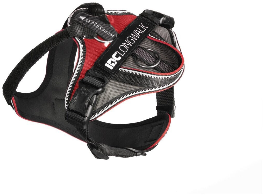 Julius K-9 Idc Longwalk Y-Harness L Red