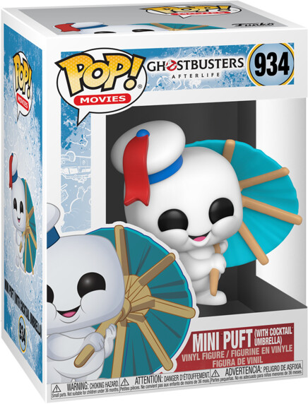 Funko Pop! Ghostbusters: Afterlife - Mini Puft with cocktail umbrella (934)