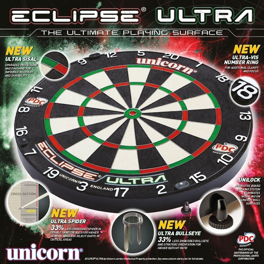 Unicorn Darts Eclipse Ultra Dartboard