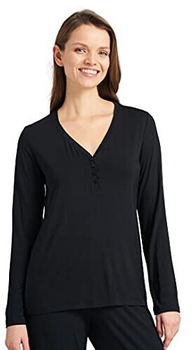 Schiesser Mix & Relax Sleep Shirt (175478) black