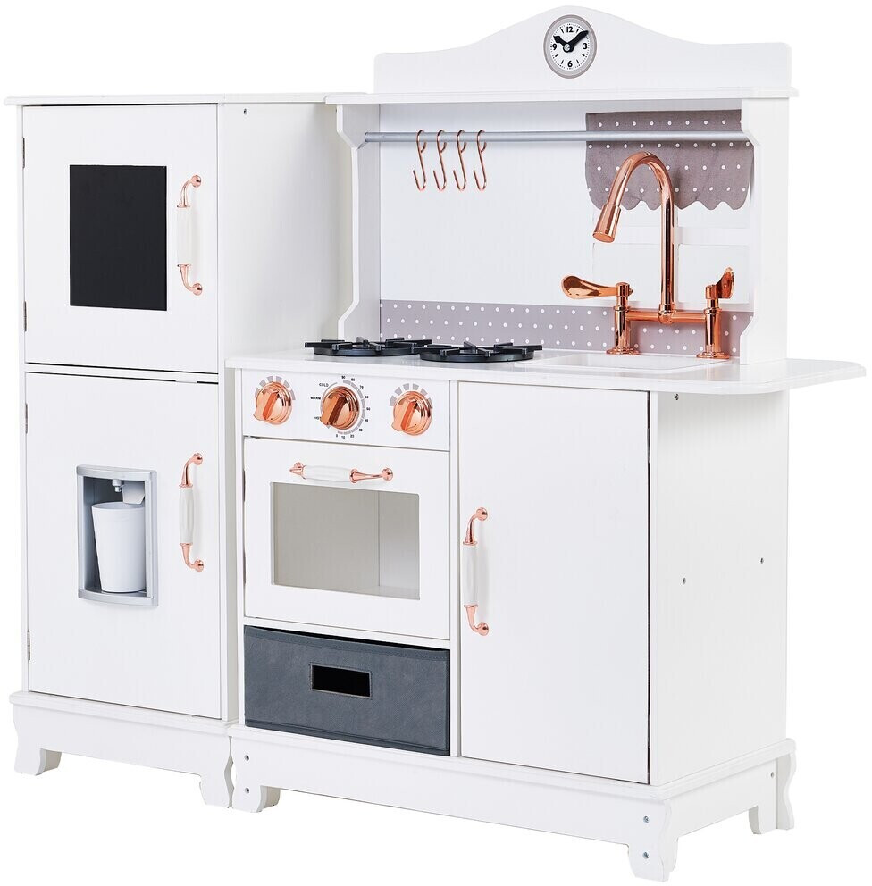Teamson Little Chef Marseille retro play kitchen white