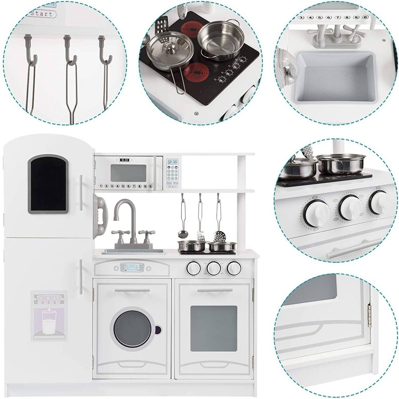 Woltu Wooden play kitchen (KKE002)