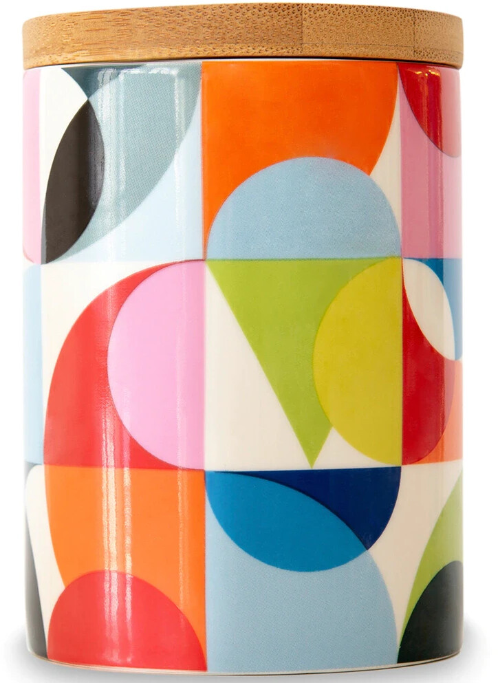 Remember Solena Porcelain Jar with Wooden Lid