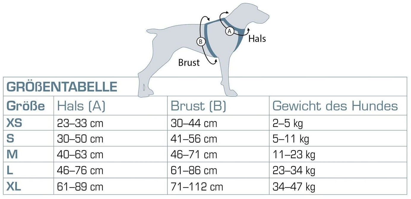 Kurgo Harnais pour chien XL Coastal Blue Kurgo Harnais pour chien XL Coastal Blue