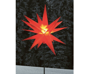 Starmax LED Kunststoff Stern 100cm rot (34030) ab 57,28 € | Preisvergleich  bei | Beleuchtete Weihnachtssterne