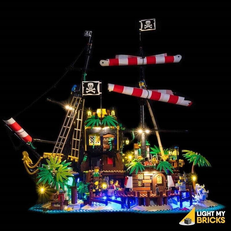 Light My Bricks LEGO Pirates of Barracuda Bay (21322)