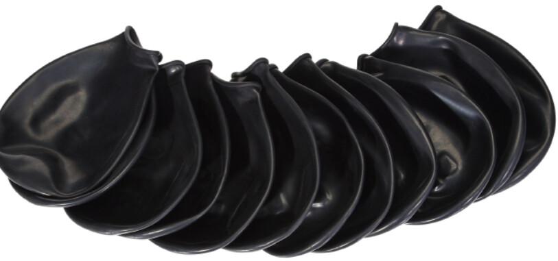 Pawz Natural Rubber Waterproof Dog Boots XXS Black 12pcs