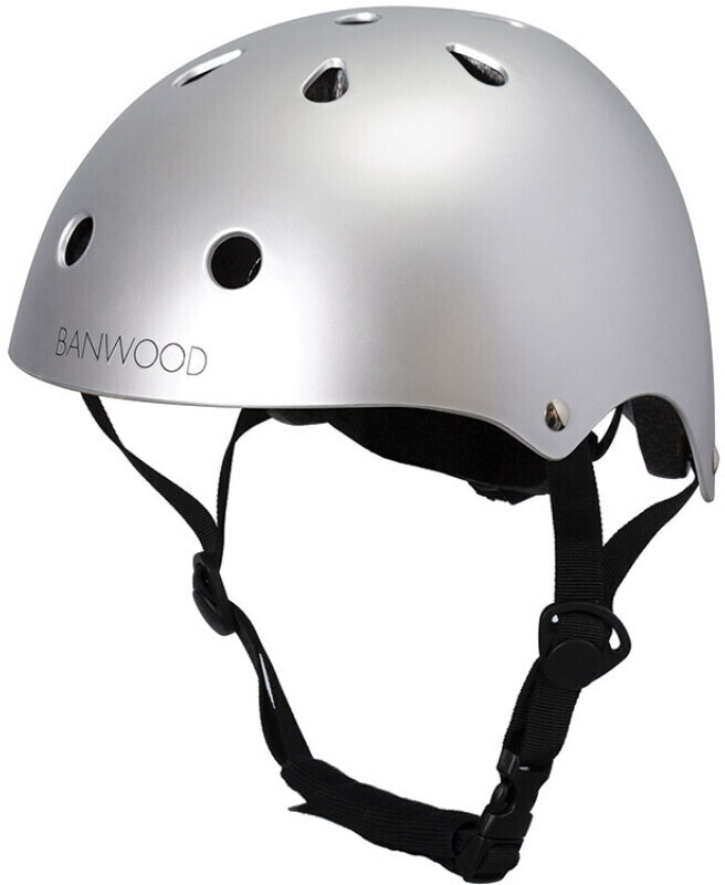 Banwood Casque pour Draisienne Enfant chrome