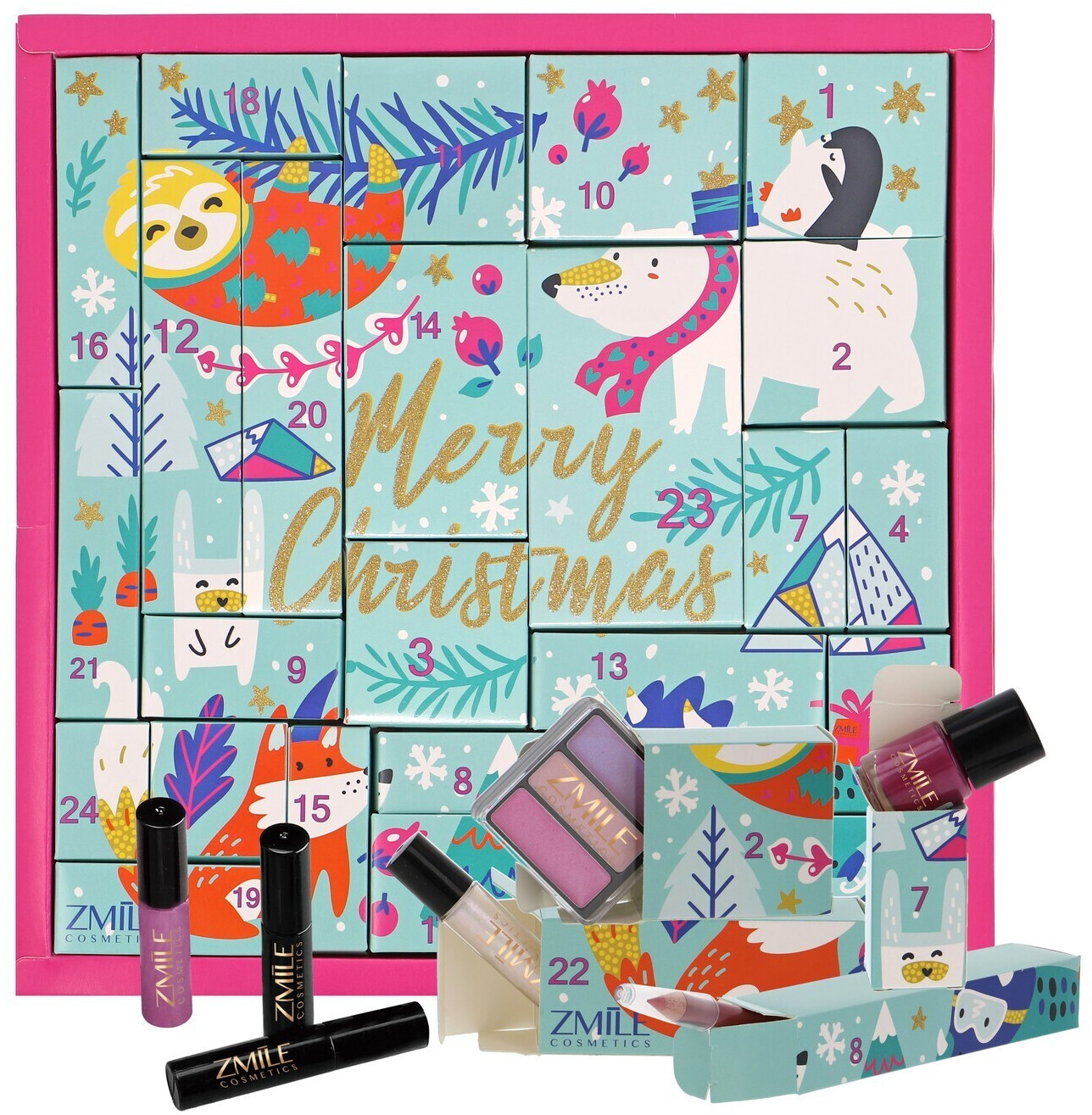 Zmile Puzzle Funny Animals Advent Calendar 2021