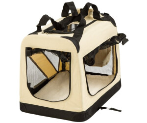 TecTake TECTAKE Cage de transport pour chien mobile pliable et transportable Taille XL 