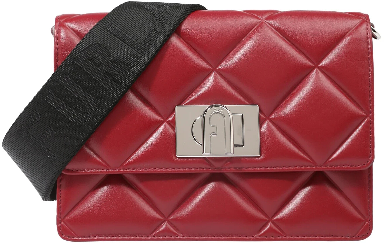 Furla 1927 Soft Crossbody Mini ciliegia/nero