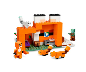 Soldes LEGO Minecraft - Le refuge renard (21178) 2024 au meilleur prix sur