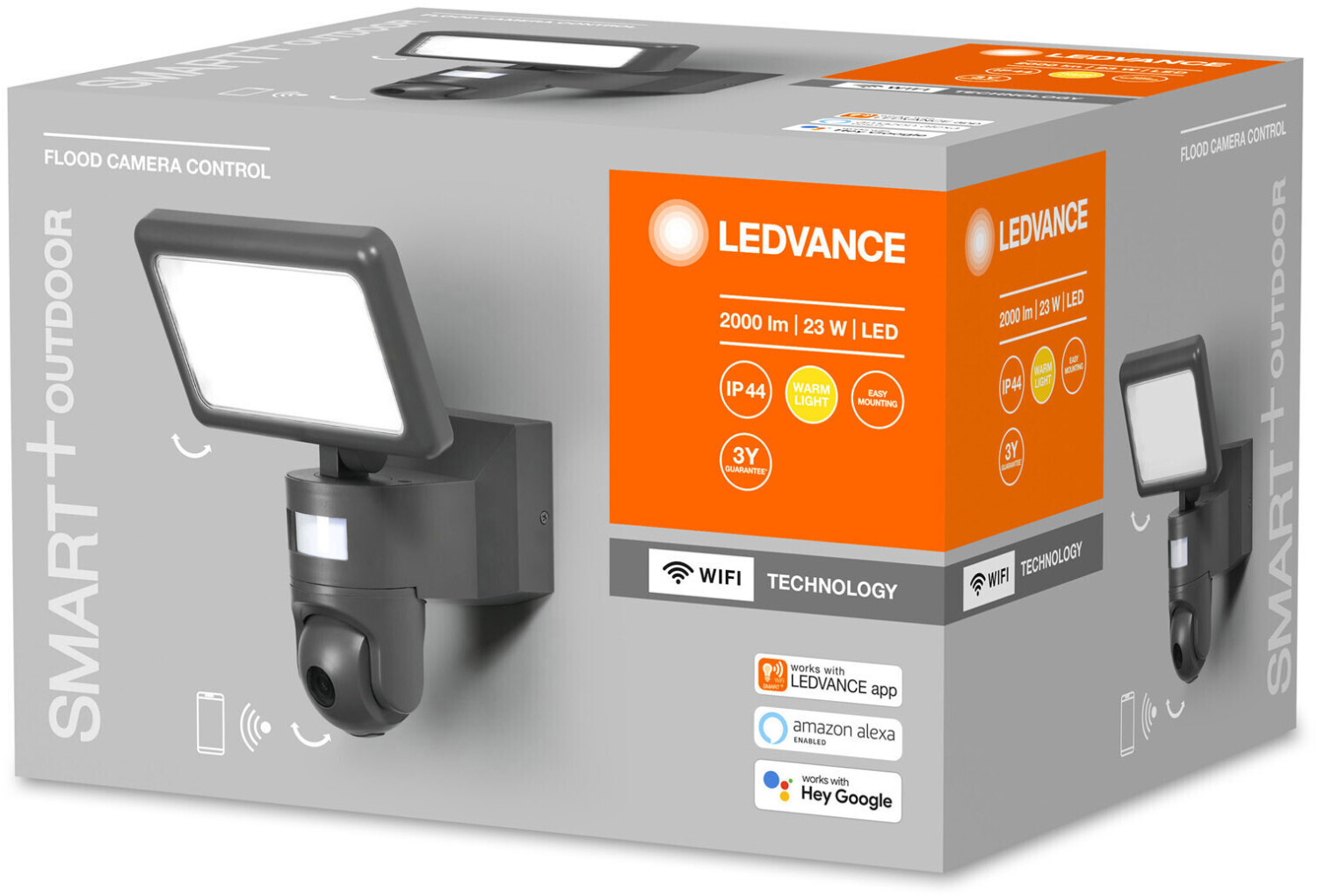 LEDVANCE SMART+ WIFI Outdoor Flood Camera Control DG (AC30949) au meilleur  prix sur